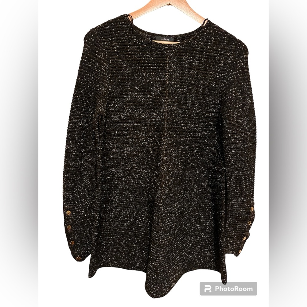 Alfani Metallic Swing Sweater
